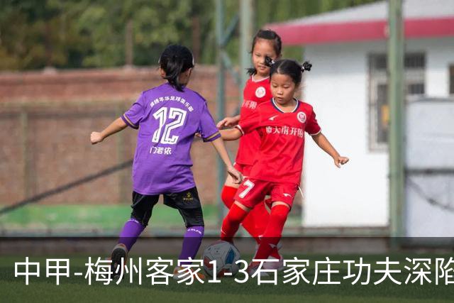 中甲-梅州客家1-3石家庄功夫深陷降级区 石家庄近7轮6胜1平